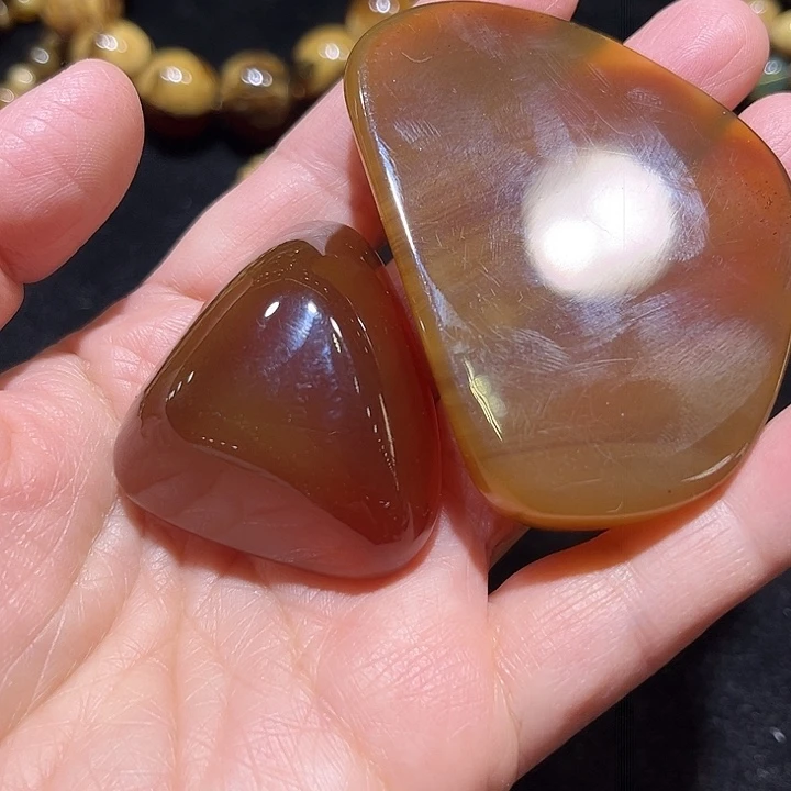 琥珀未镶嵌手串緬甸琥珀