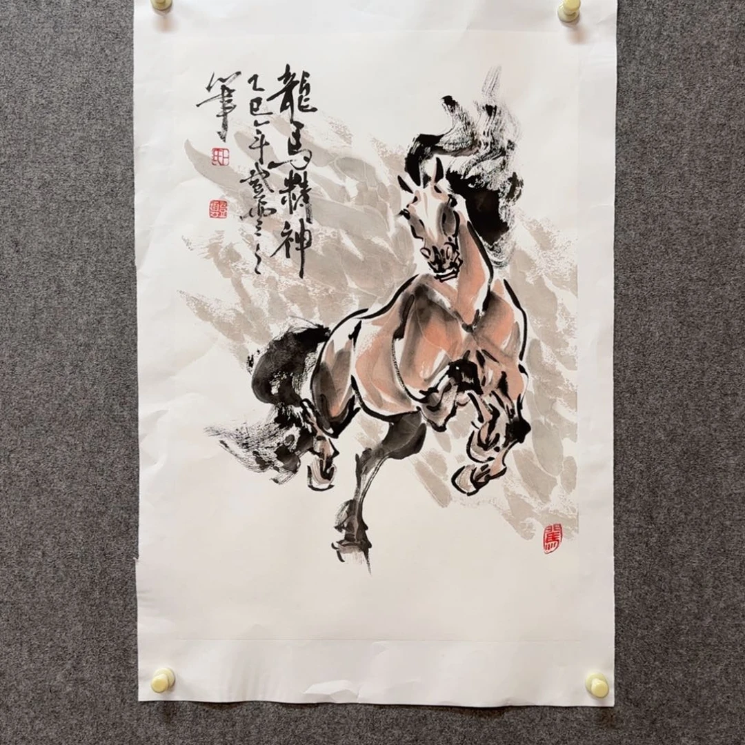 国画zz卜登云老师手绘作品