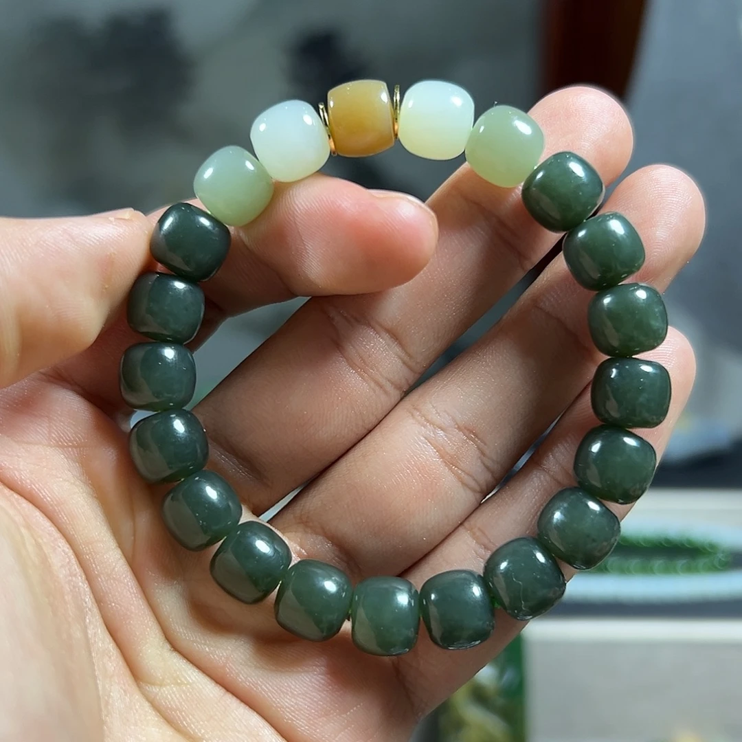 和田玉未镶嵌吊坠(不含链)