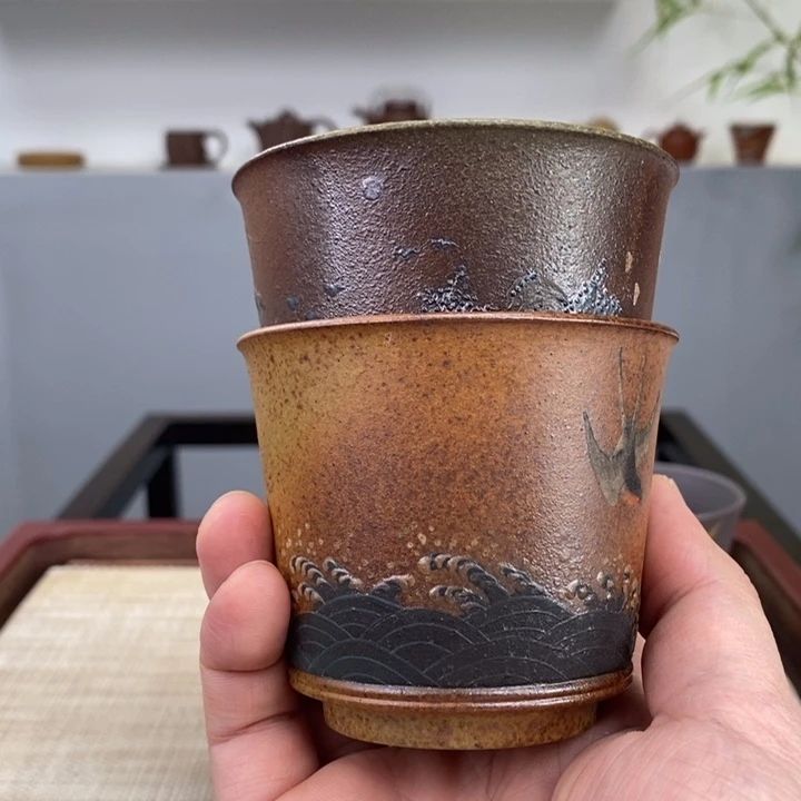 紫砂茶杯洋**，宜兴紫砂主人杯