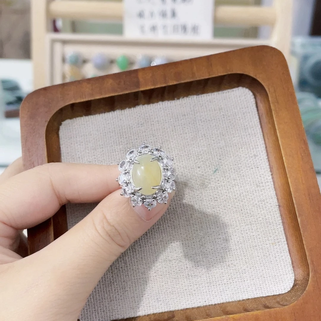 颈饰未镶嵌翡翠天然翡翠Ａ货