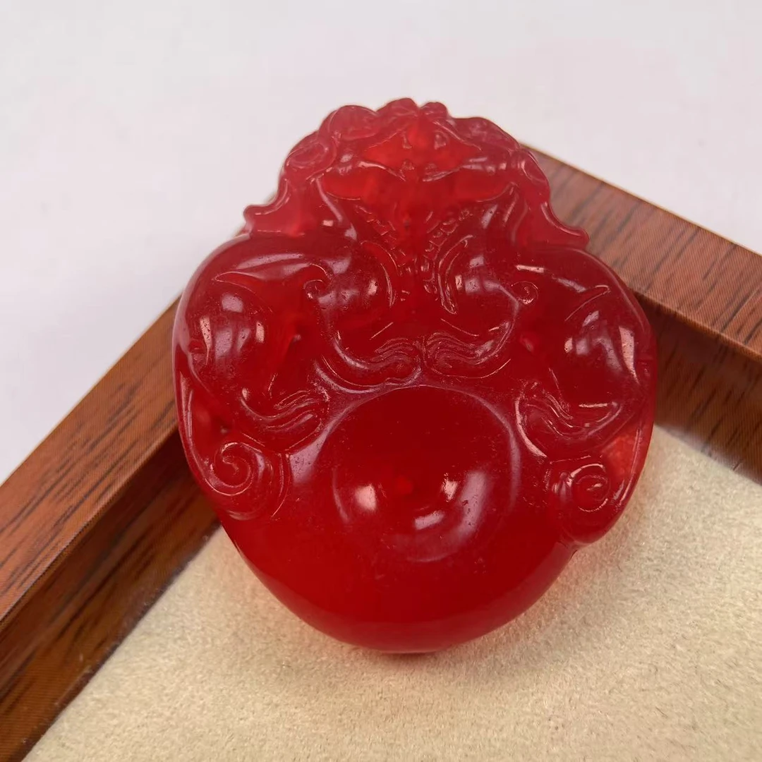 A676红色貔貅吊坠时尚百搭女款多样发货其一