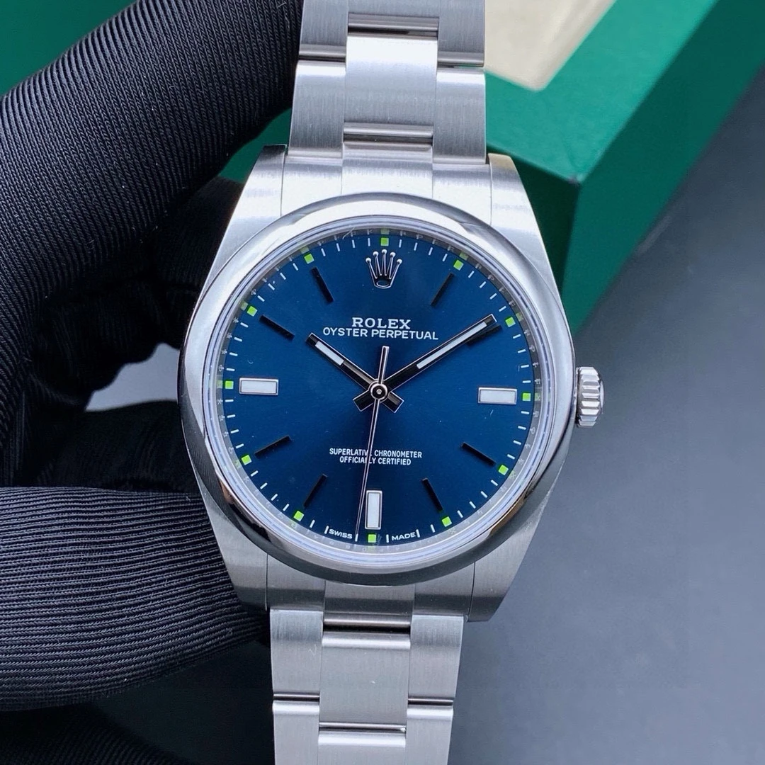 99新 Rolex/劳力士 恒动114300男表/机械男表/表径39