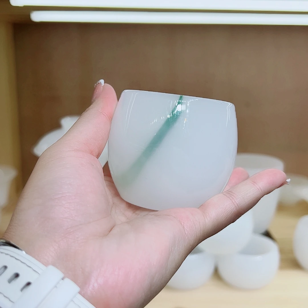 不带礼盒飘绿主人杯