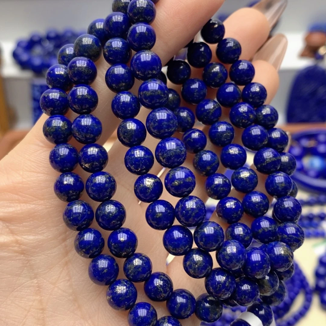 青金石未镶嵌手链7mm108