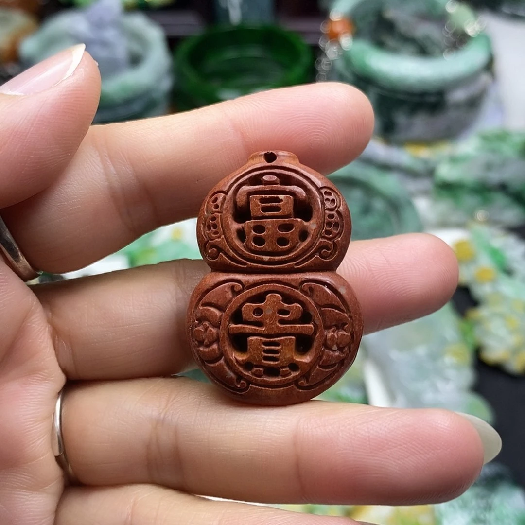 颈饰未镶嵌翡翠葫芦