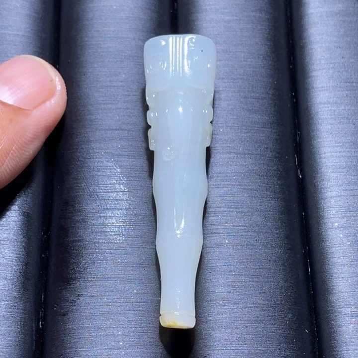 和田玉未镶嵌吊坠(不含链)