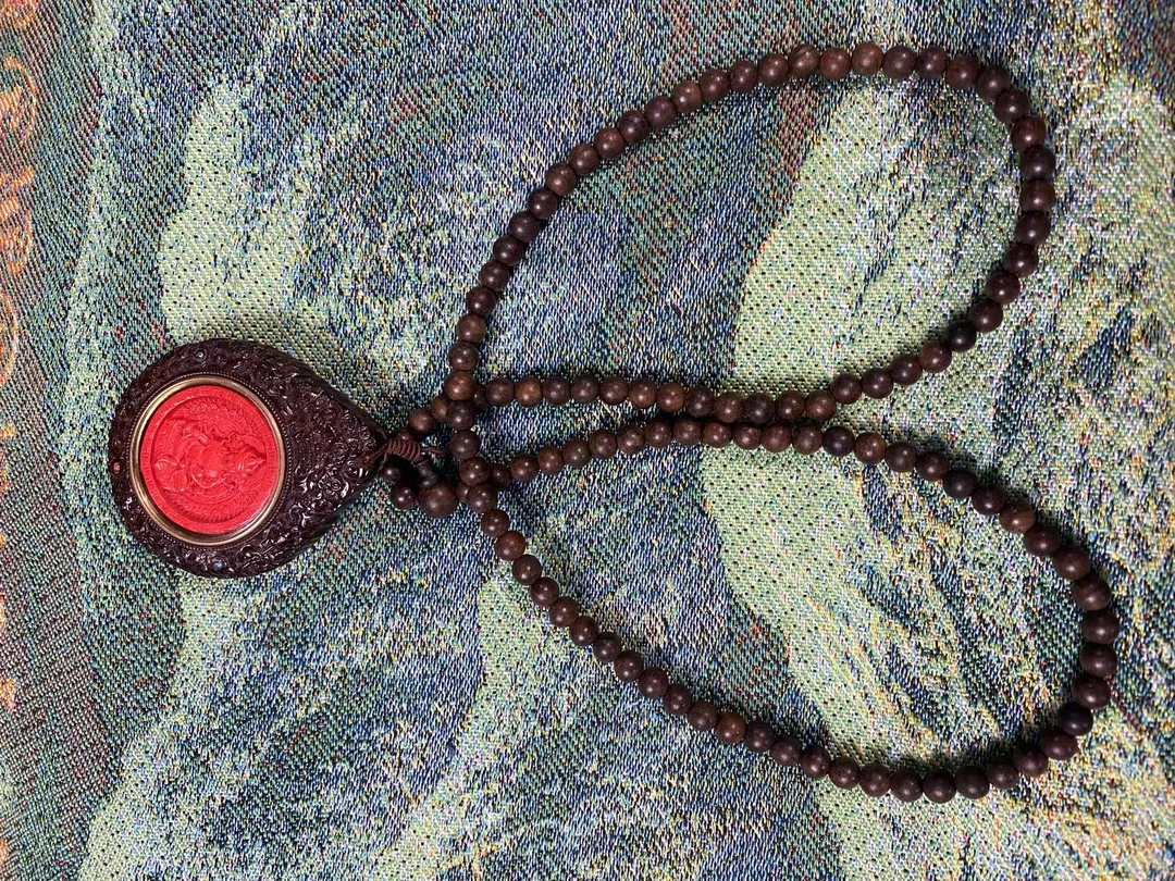 天然辰砂瑞哥专属精品辰砂项链