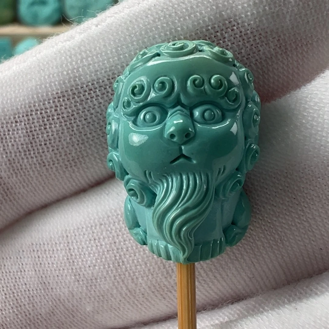 未镶嵌绿松石配饰14mm