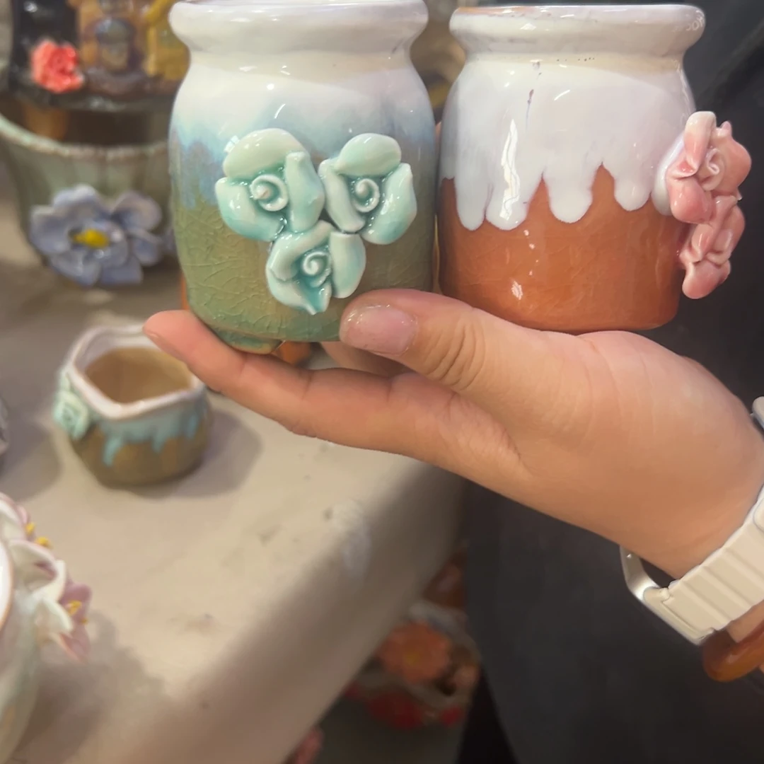 满20米秒退拉黑多肉花盆