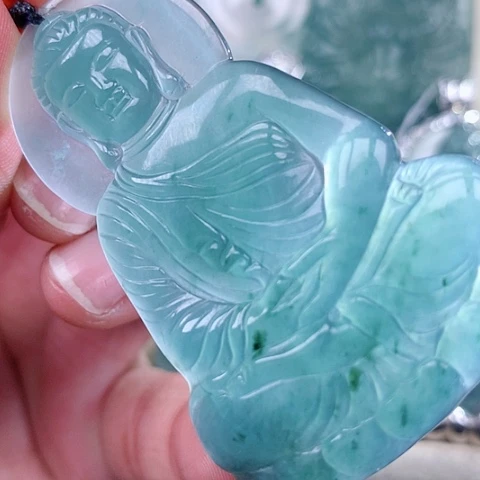 【闪购商品】翡翠颈饰未镶嵌天然翡翠