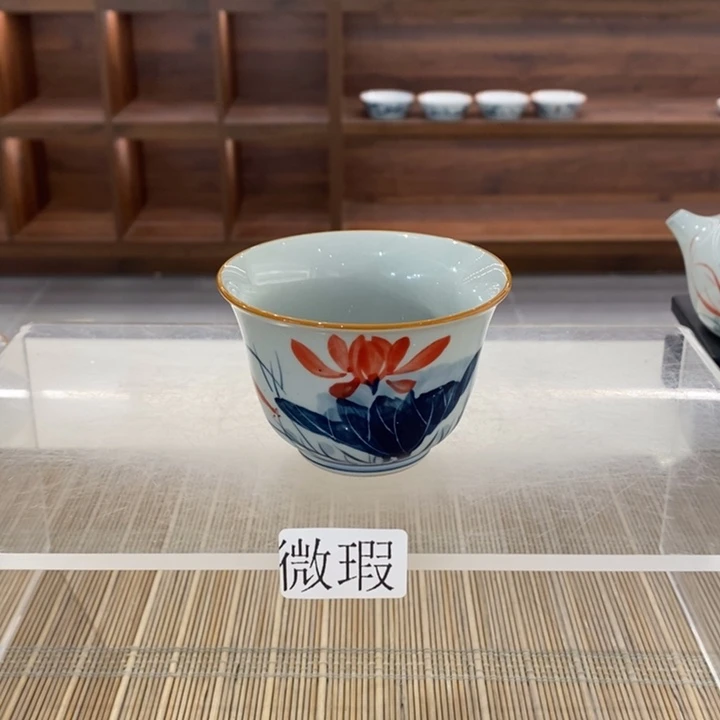 釉下老陶泥手工绘制