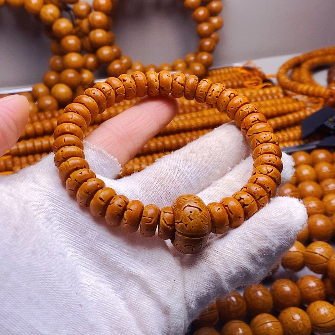 吊坠桃核5乘10核片手串微瑕疵28