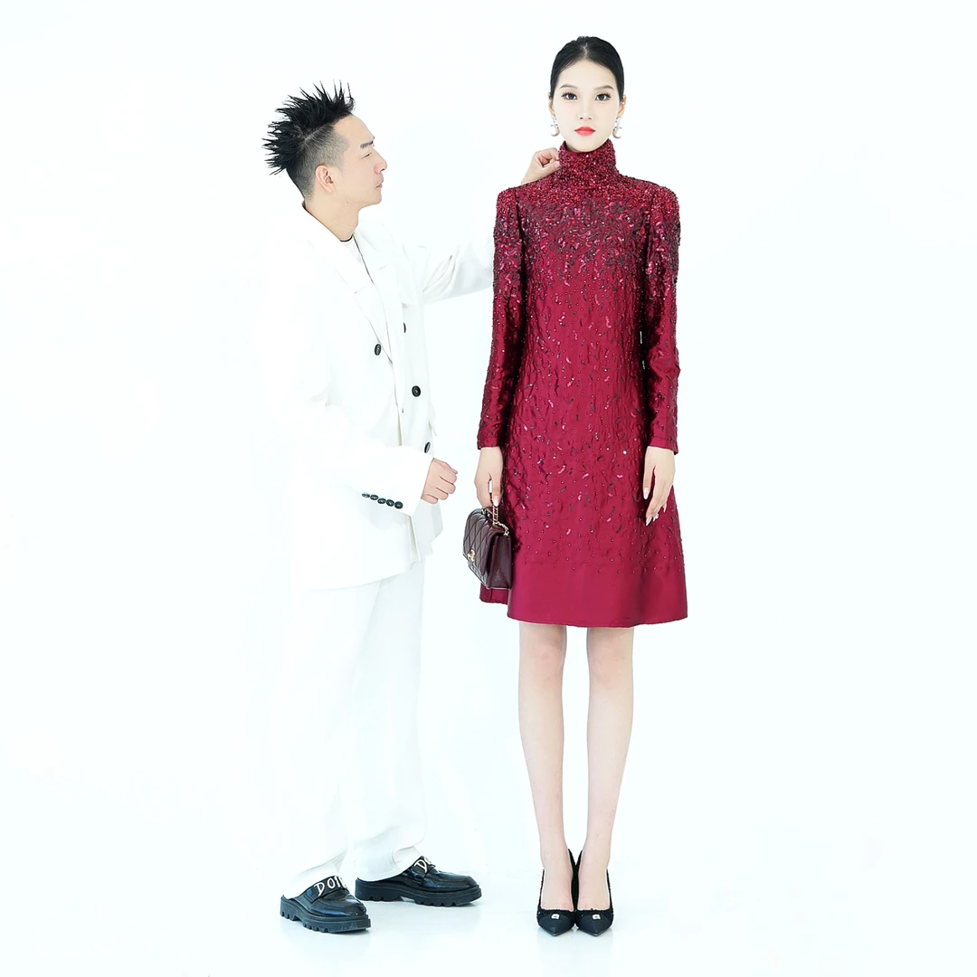 【马上有喜】闪闪连衣裙