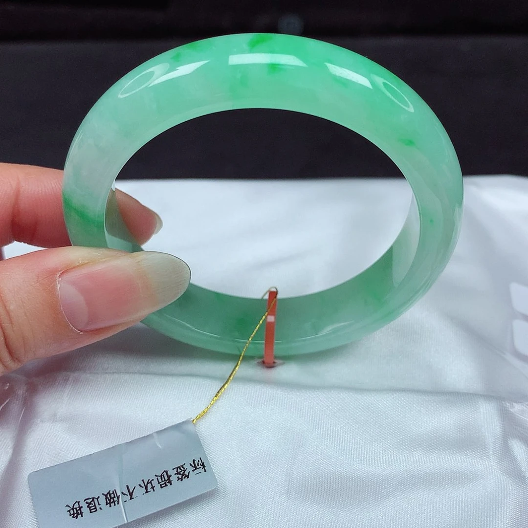 未镶嵌手镯翡翠53-54圈900