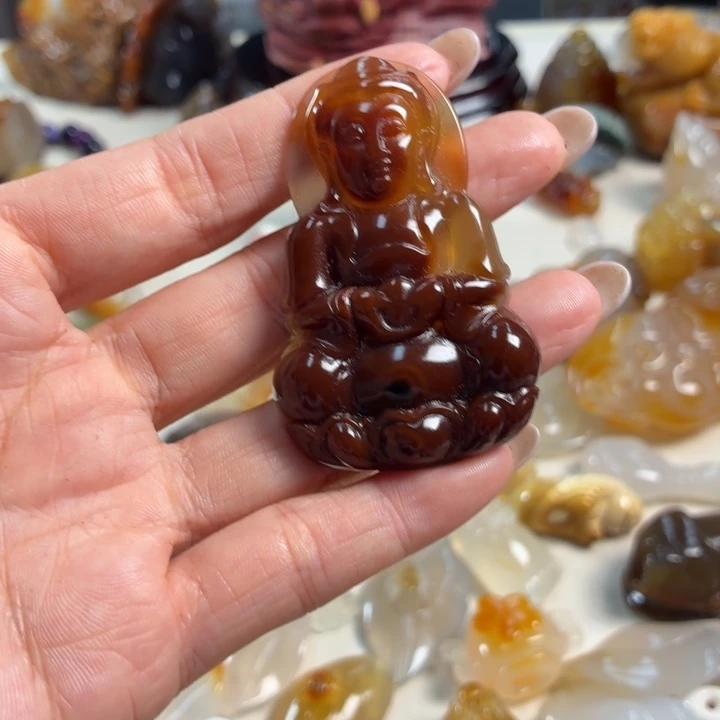 未镶嵌吊坠(不含链)玛瑙/玉髓