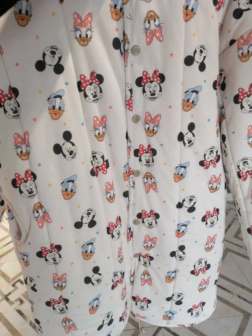 博爱新疆棉家居服工厂店〖米奇中长〗中长款家居服