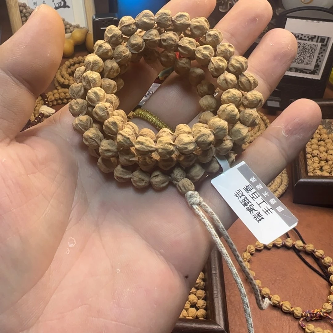 手串柏香籽/百香籽纯原莲花桩