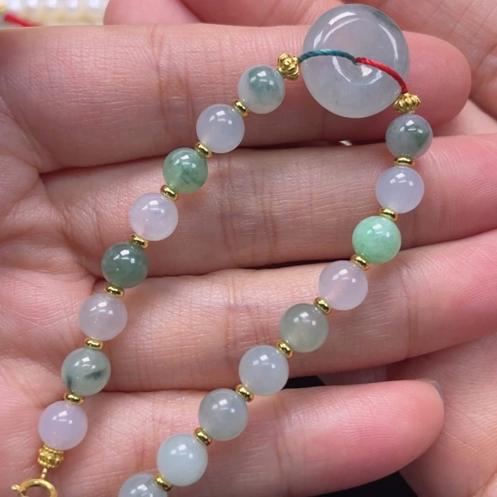 翡翠未镶嵌手串899999999