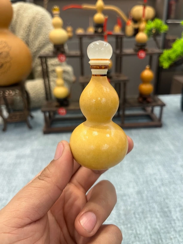 手把件镶口葫芦小精品