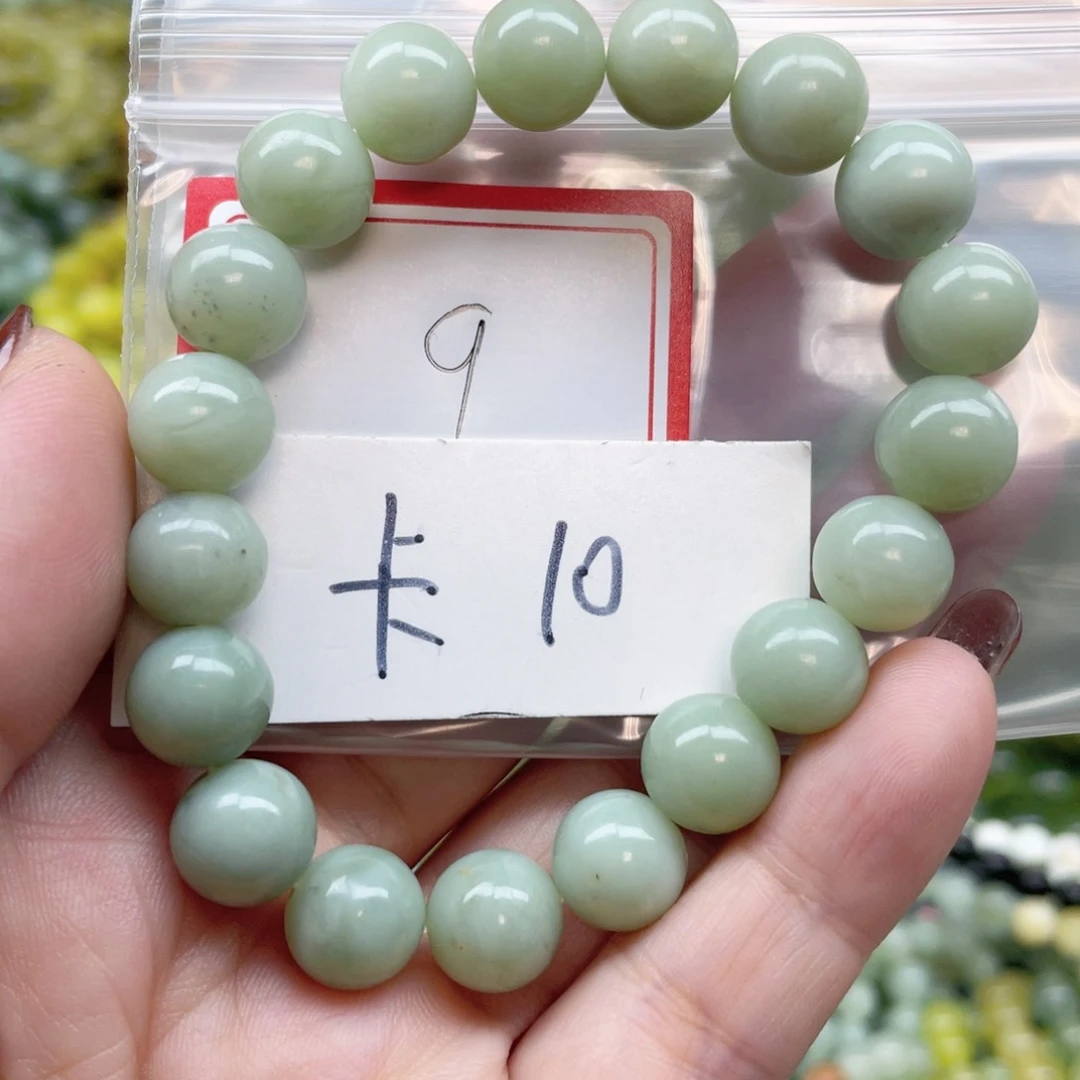 未镶嵌蛇纹石玉手链