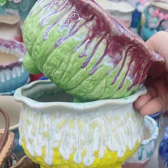 多肉绿植陶瓷花盆