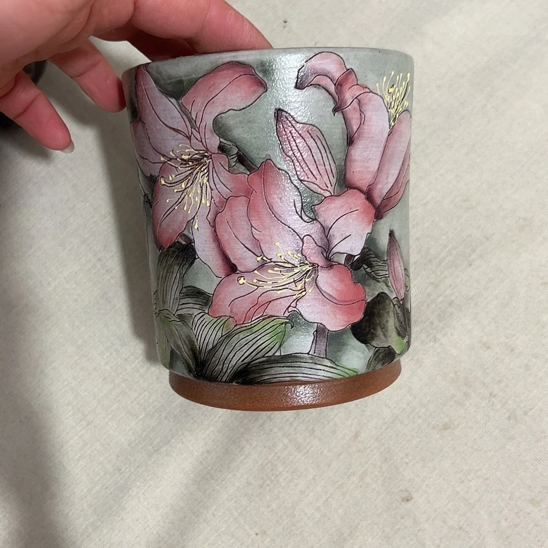 景德镇炫彩手绘口9.5