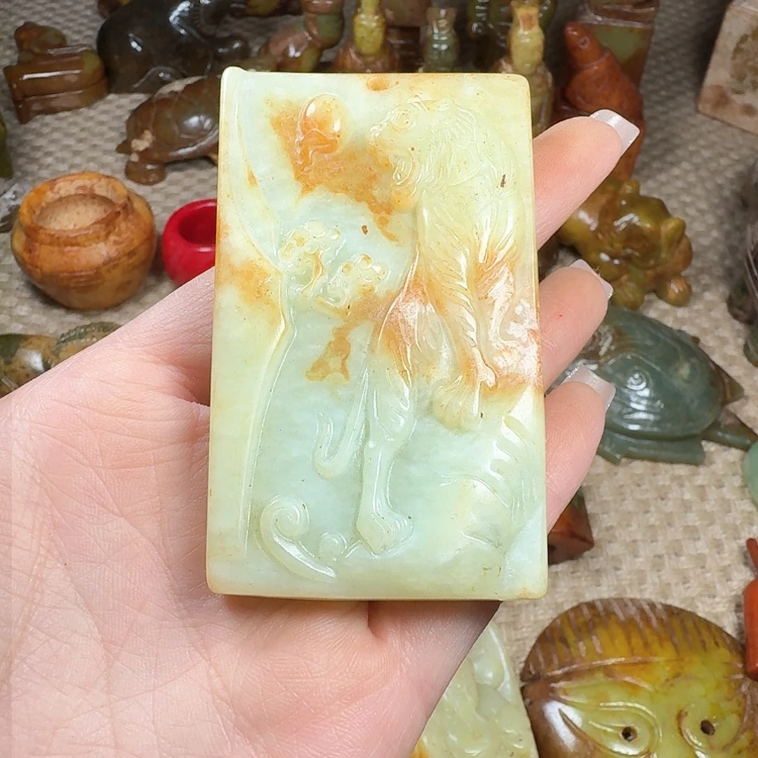 白玉菩提吊坠挂件