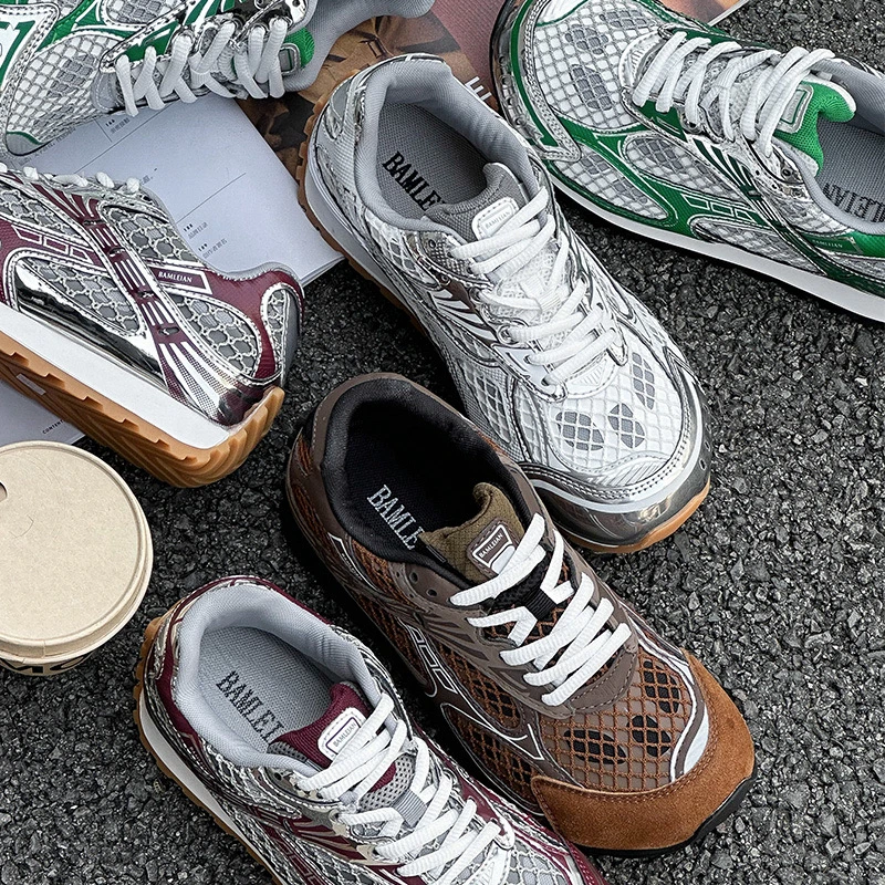 sisi很有鞋【增高4cm】王一博同款升级美式慢跑鞋厚底运动鞋