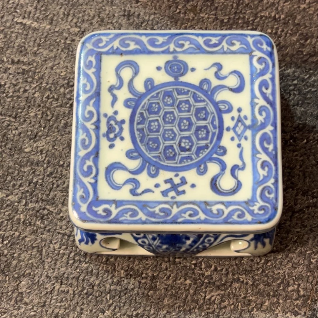 真***价青花瓷器的瓷器123456