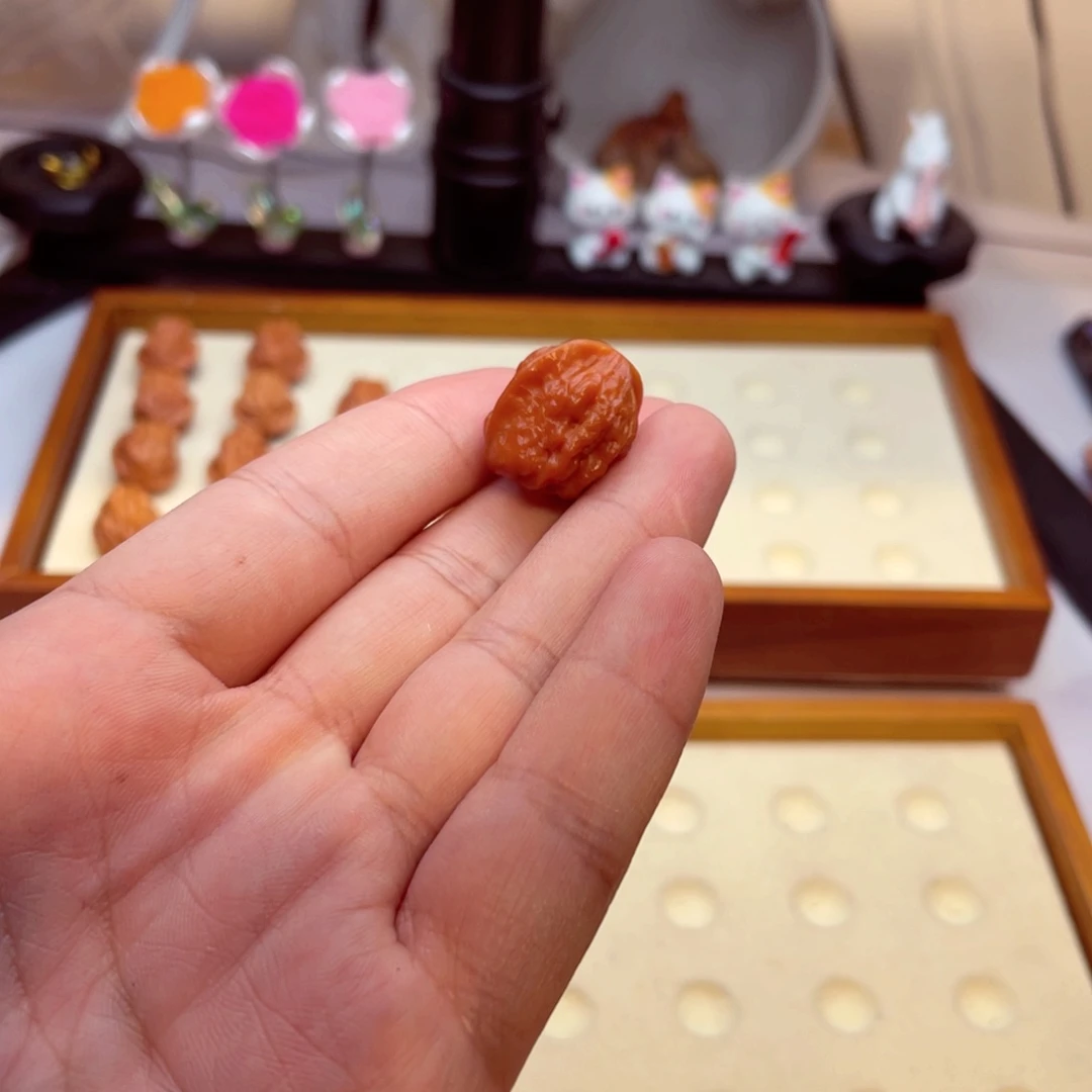 文玩核桃手串k****生蛤蟆头