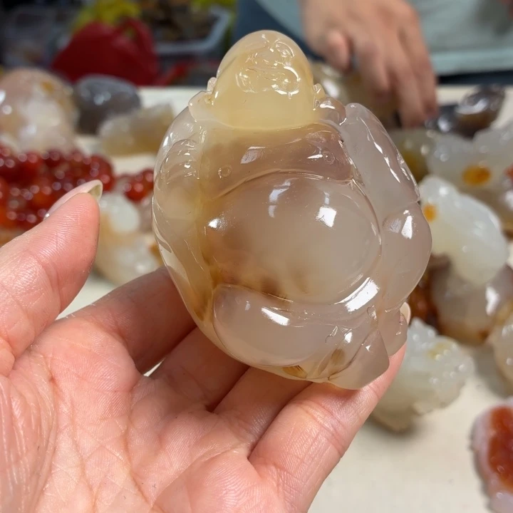 玛瑙/玉髓未镶嵌吊坠(不含链)