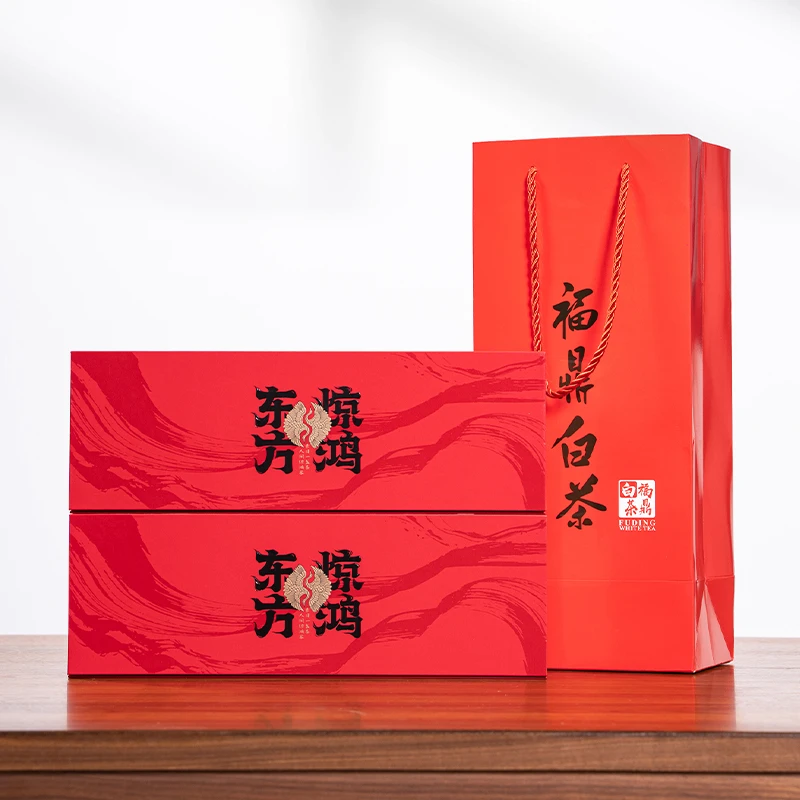 福鼎白茶2022年白牡丹茶(60g)老白茶牡丹散茶盒装