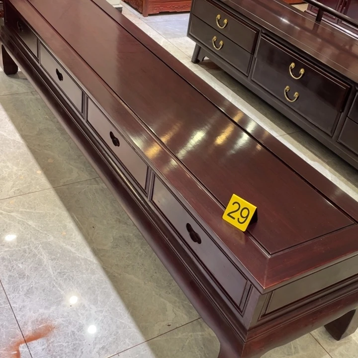 咖***夏黑酸枝木类柜类家具非洲酸枝电视柜