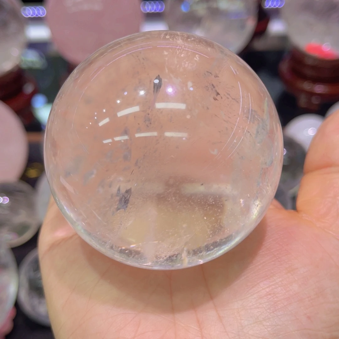 水晶摆件，多样性发其一未镶嵌水晶莎*