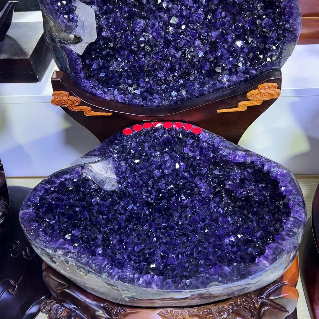 大型摆件（非配饰）紫晶未镶嵌