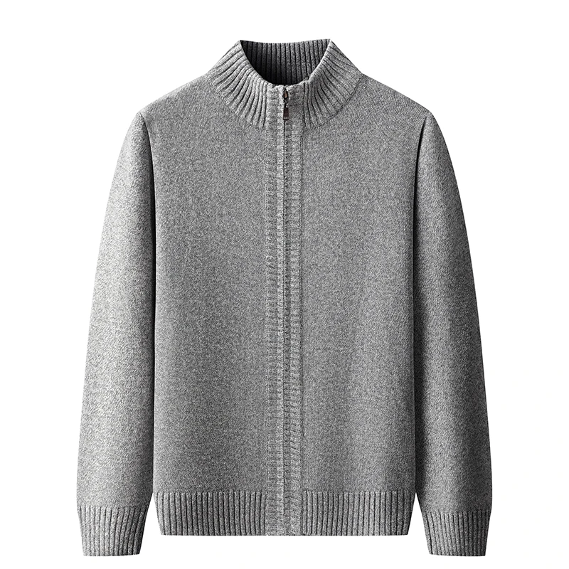 开衫秋冬新款精品针织提花保暖百搭时尚开衫毛衣