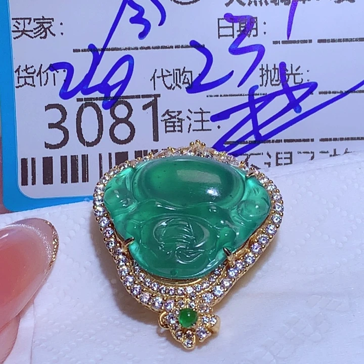 金***鑫翡翠未镶嵌颈饰fgr