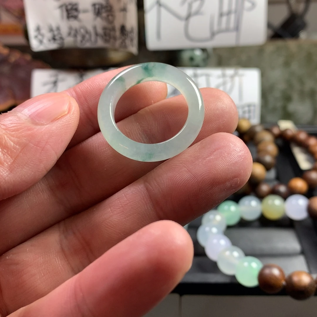 定制翡翠未镶嵌卡20.3圈