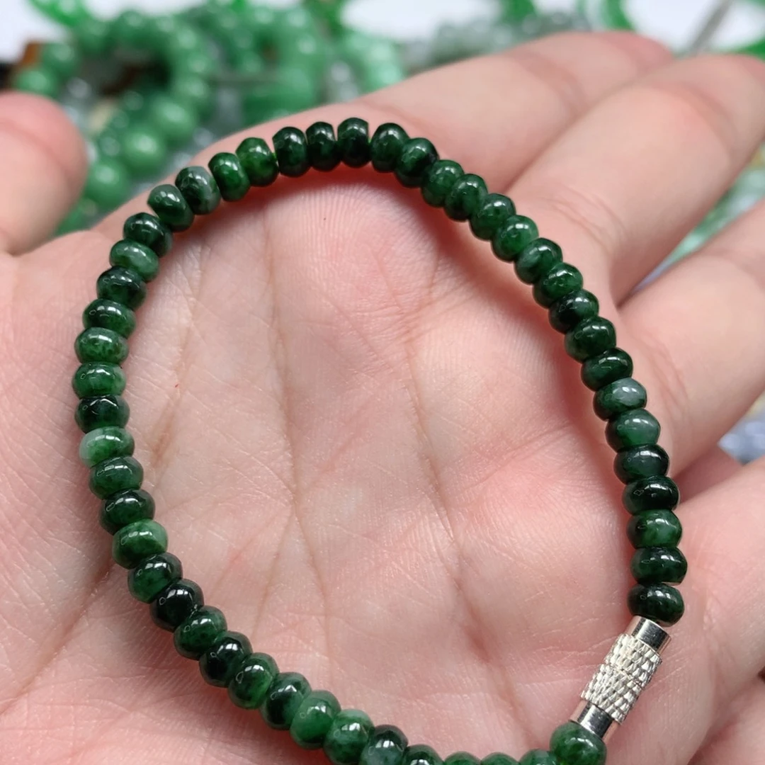 未镶嵌手链翡翠翡翠