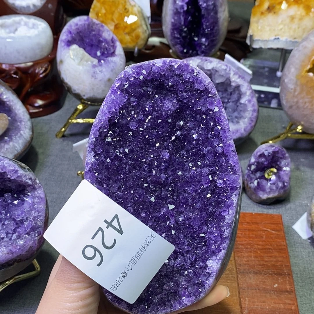 未镶嵌珠宝半成品紫晶