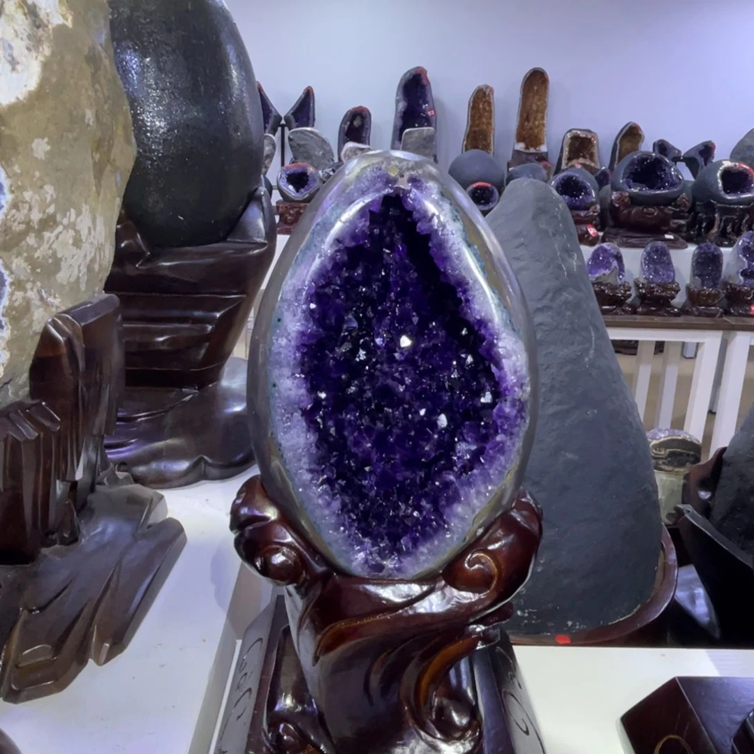 未镶嵌大型摆件（非配饰）紫晶