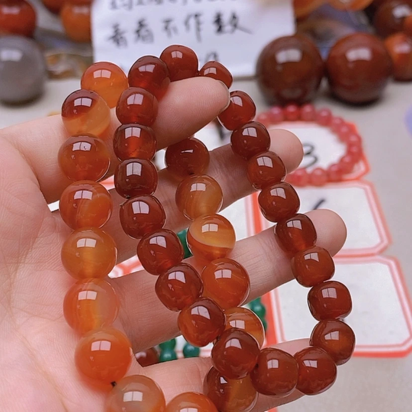 【闪购商品】未镶嵌玛瑙/玉髓珠宝半成品紫*