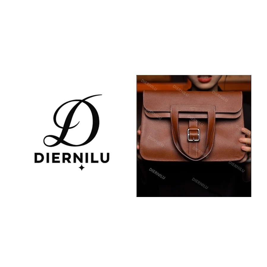 DIERNILU/30cm原创高定真皮包-H1295