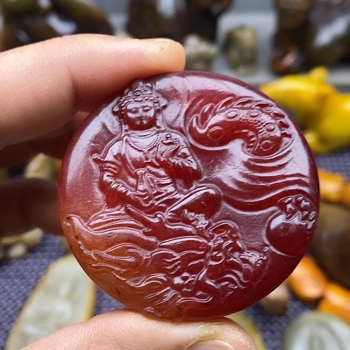 未镶嵌蛇纹石玉颈饰