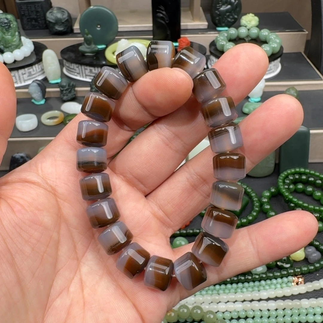 玛瑙/玉髓未镶嵌手链