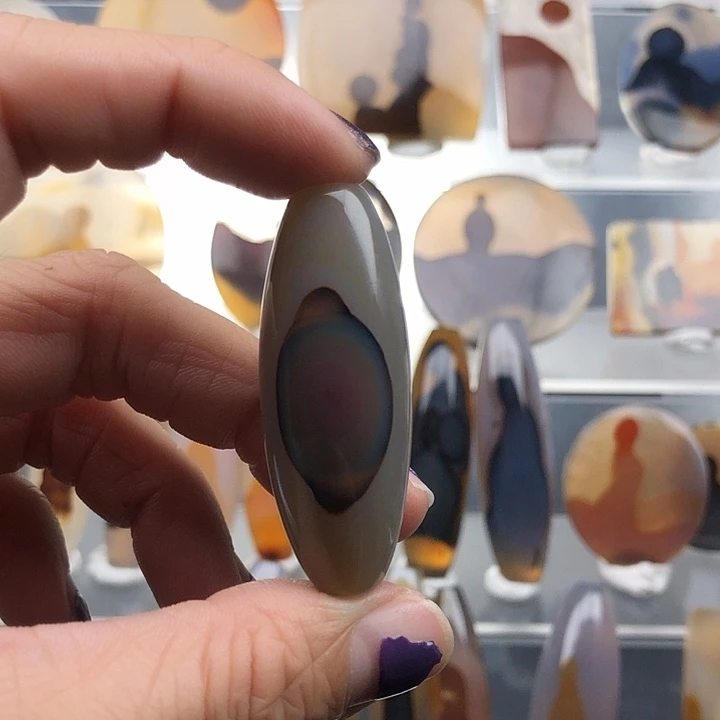 玛瑙/玉髓未镶嵌颈饰146