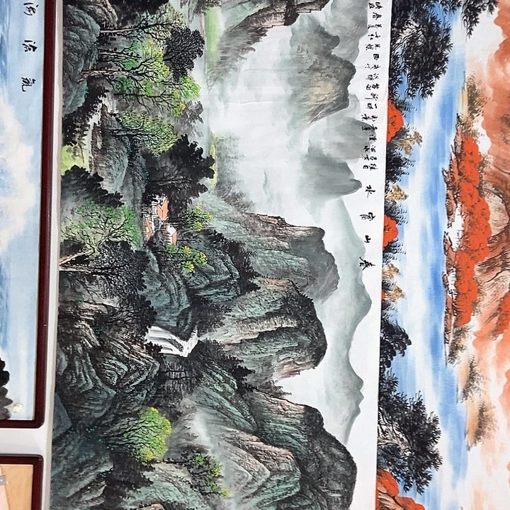 小周画廊的直播间