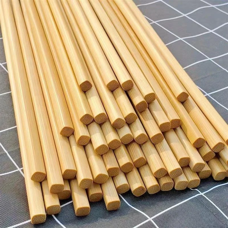 无漆无蜡小清新传统风筷子家用商用环保木筷磨砂酒店高档