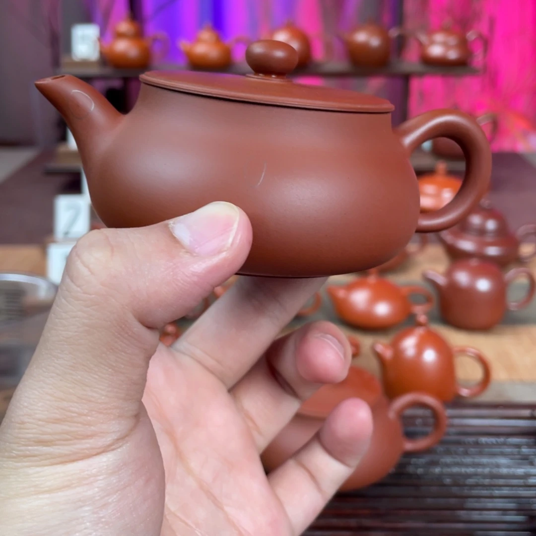 紫砂茶壶精工超薄明炉130cc